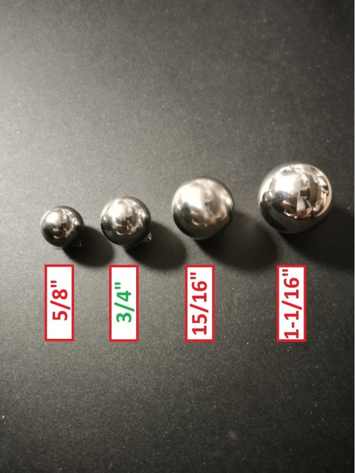 Steel Ball - 3/4" - 19mm