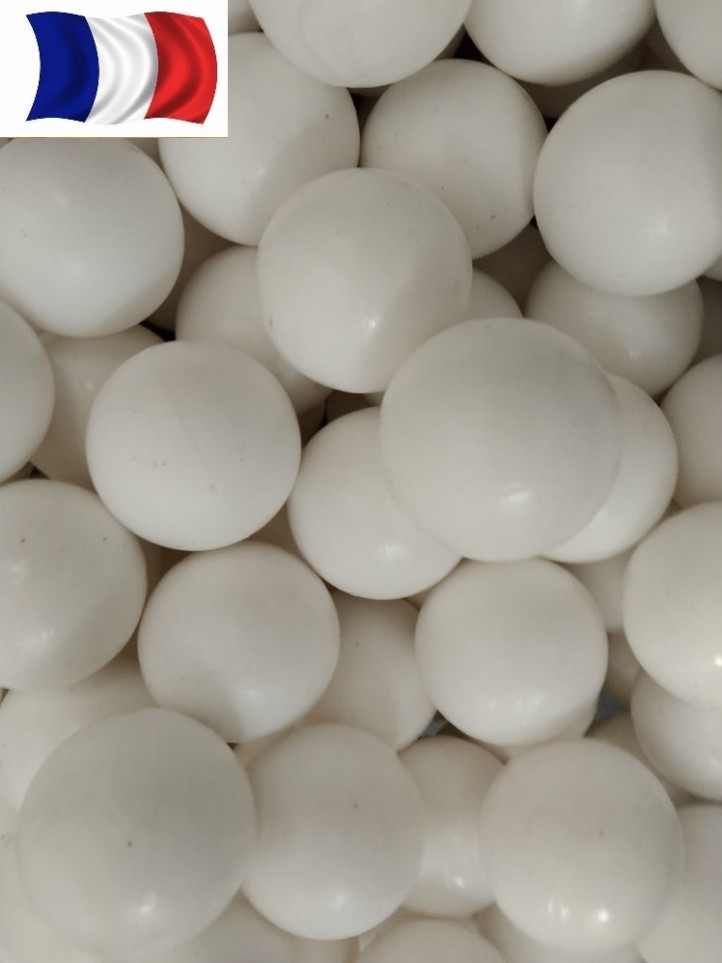 Balle Plastique - Blanc