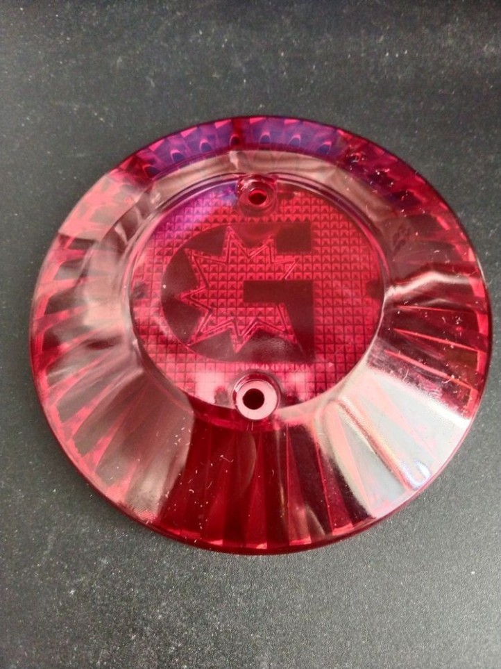 GOTTLIEB - Chapeau de Bumper - Translucide Rouge