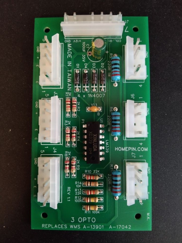 BALLY / WILLIAMS - Carte Opto 3 - A-13901