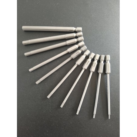 Ensemble d'Embouts Hexa - 10 Pièces