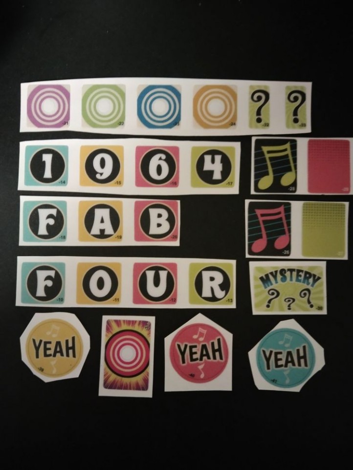 STERN - The Beatles - 2018 - Set Stickers - Officiel
