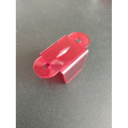 Pont de Couloir - 1-3/4" - Translucide Rouge
