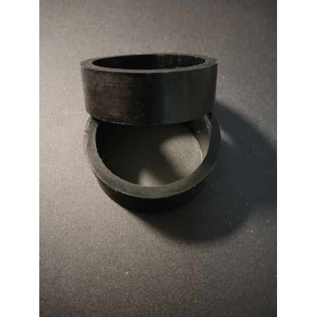 Elastique de Batteur - 37/64"x1-1/2" - Silicone Noir - XLarge