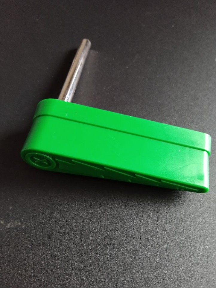Batteur - Eclair Vert - X Logo