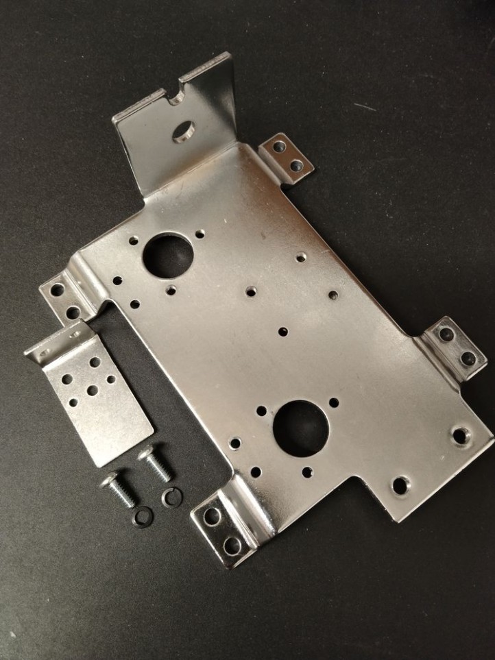 BALLY / WILLIAMS / JJP - Flipper Bracket Base Plate Assembly - C-16103-L - Left