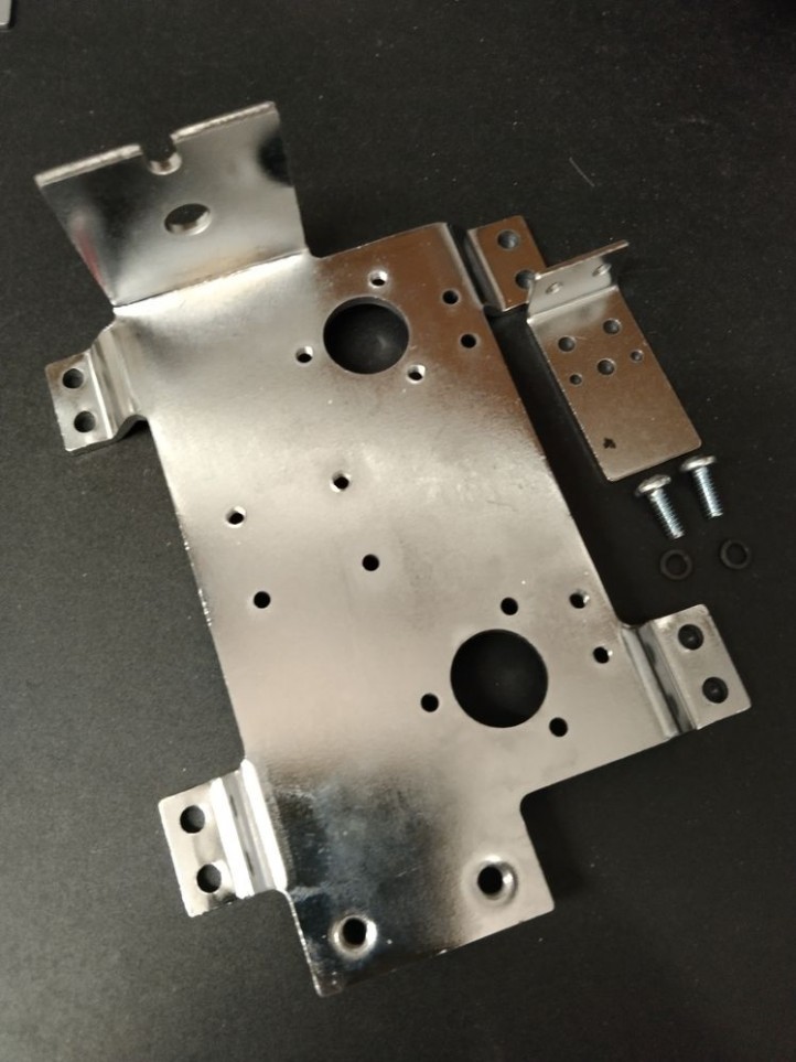 BALLY / WILLIAMS / JJP - Flipper Bracket Base Plate Assembly - C-16103-R - Right