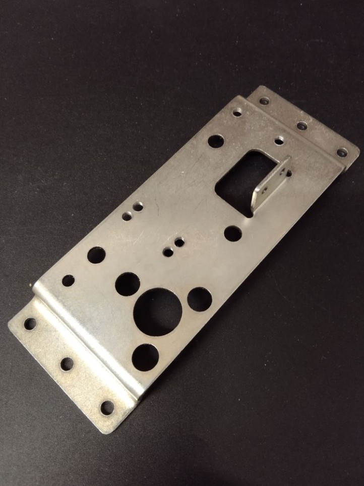 GOTTLIEB - Flipper Bracket Base Plate Assembly - C-16355 - Left