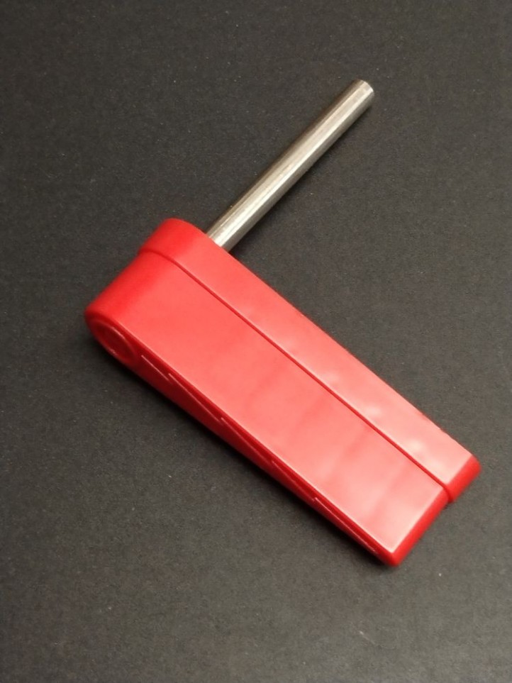 Flipper & Shaft - Lightning Bolt Red - X Logo