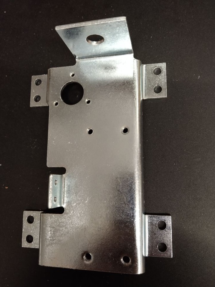 DATA EAST / SEGA / STERN - Flipper Bracket Base Plate Assembly - 515-6617-01 / 535-7275-01 - Left