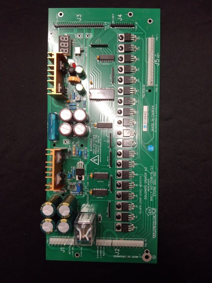 BALLY / STERN - Carte Solenoid Driver - AS-2518-16 / 22