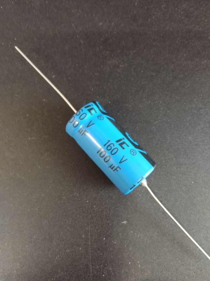 Capacitor Electrolytic - Axial - 160V / 100µF
