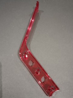 DATA EAST / SEGA / STERN - Lane Guide - 550-5037-02 - Translucide Rouge