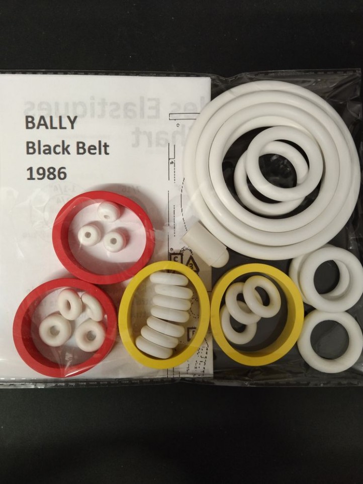 BALLY - Black Belt - 1986