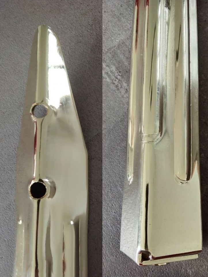 BALLY / WILLIAMS / JJP - 4x Leg 28-1/2" - Gold Gloss