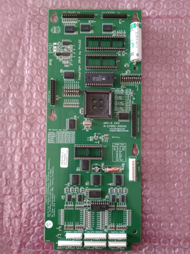 BALLY / WILLIAMS - MPU - WPC-S - A-17651