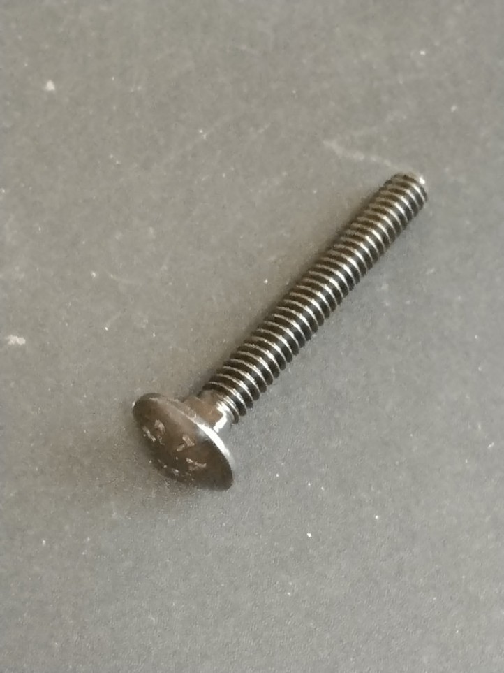 Cabinet Bolt Carriage - 10-24 x 1-1/2'' - Black