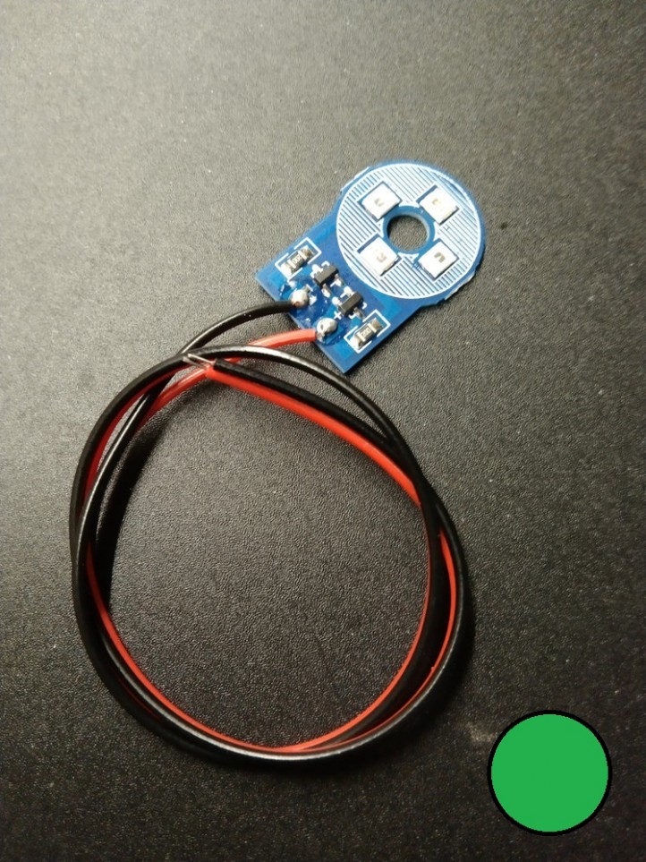 Post LED - Green