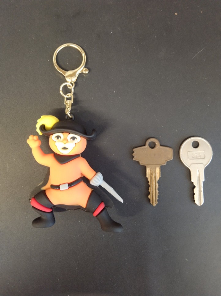 Key Holder - Shrek - Puss in Boots - 3D
