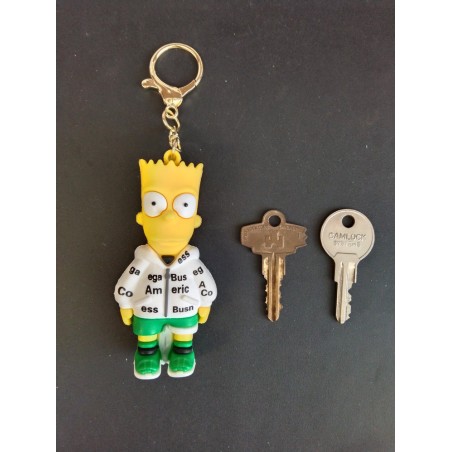 Porte Clé - The Simpsons - Bart - 3D