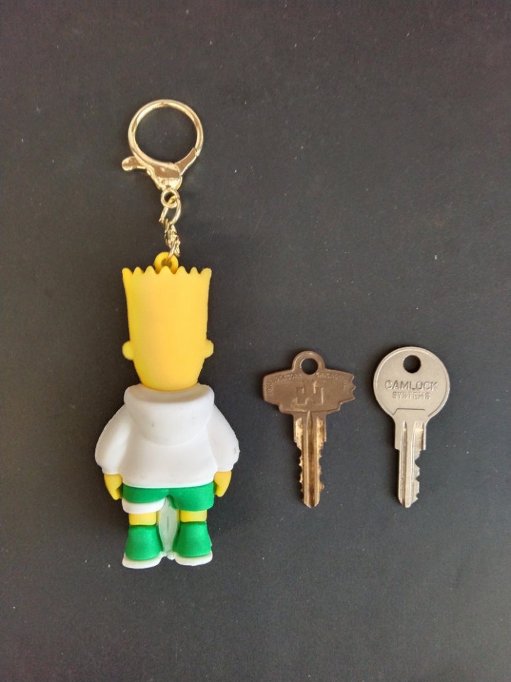 Key Holder - The Simpsons - Bart - 3D