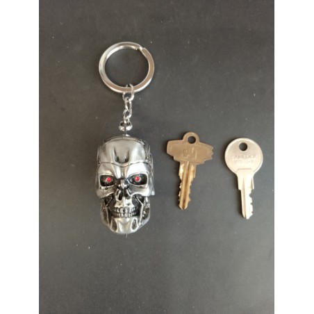 Porte Clé - Terminator - Crâne - 3D