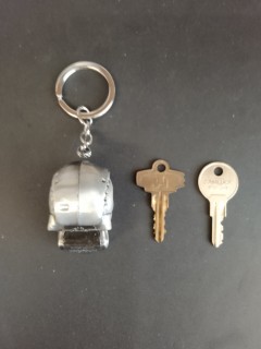 Porte Clé - Terminator - Crâne - 3D