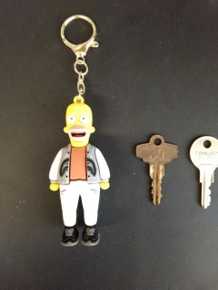 Porte Clé - The Simpsons - Homer - 3D
