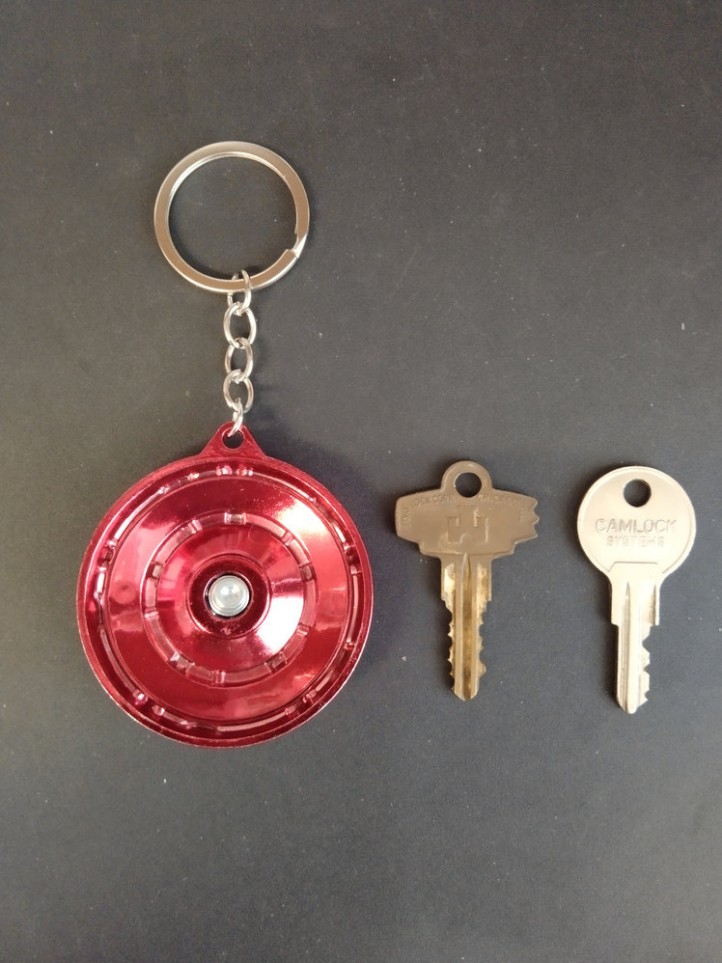 Porte Clé - Avengers - Bouclier - 3D Spinner