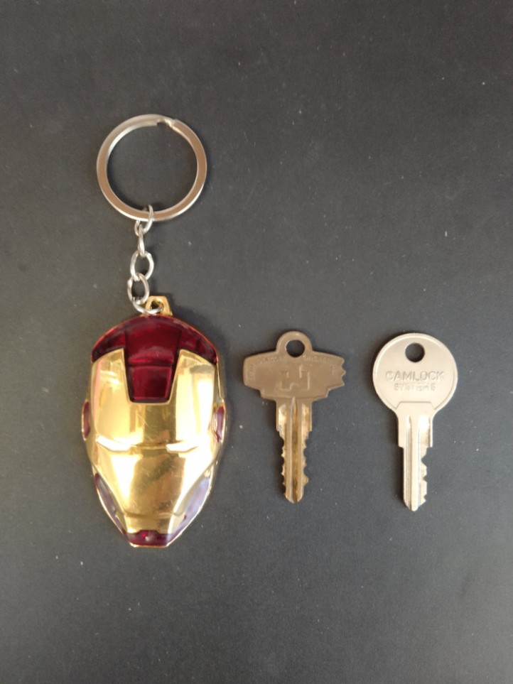 Key Holder - Iron Man - Mask - 3D