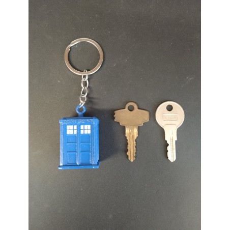 Porte Clé - Doctor Who - Police Box - 3D