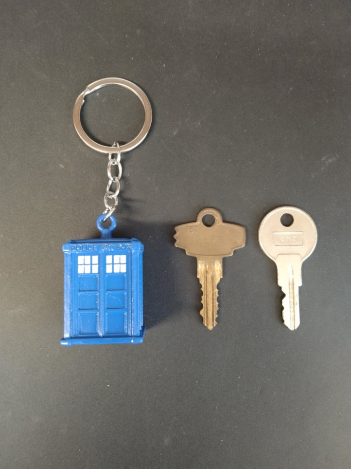 Porte Clé - Doctor Who - Police Box - 3D