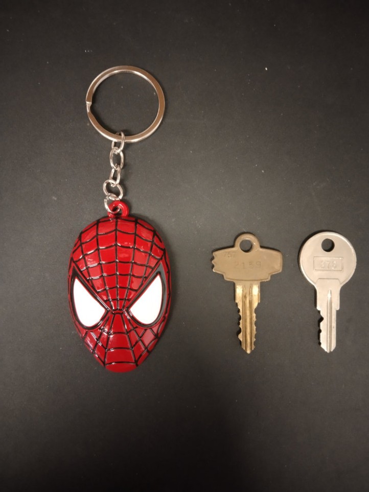 Key Holder - Spiderman - Mask - 3D