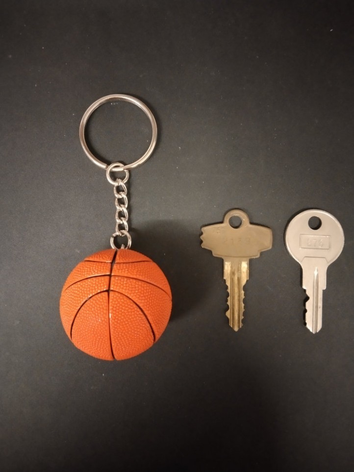 Porte Clé - Basket Ball - 3D