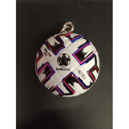 Porte Clé - Football - Euro 2020 - 3D - Cuir