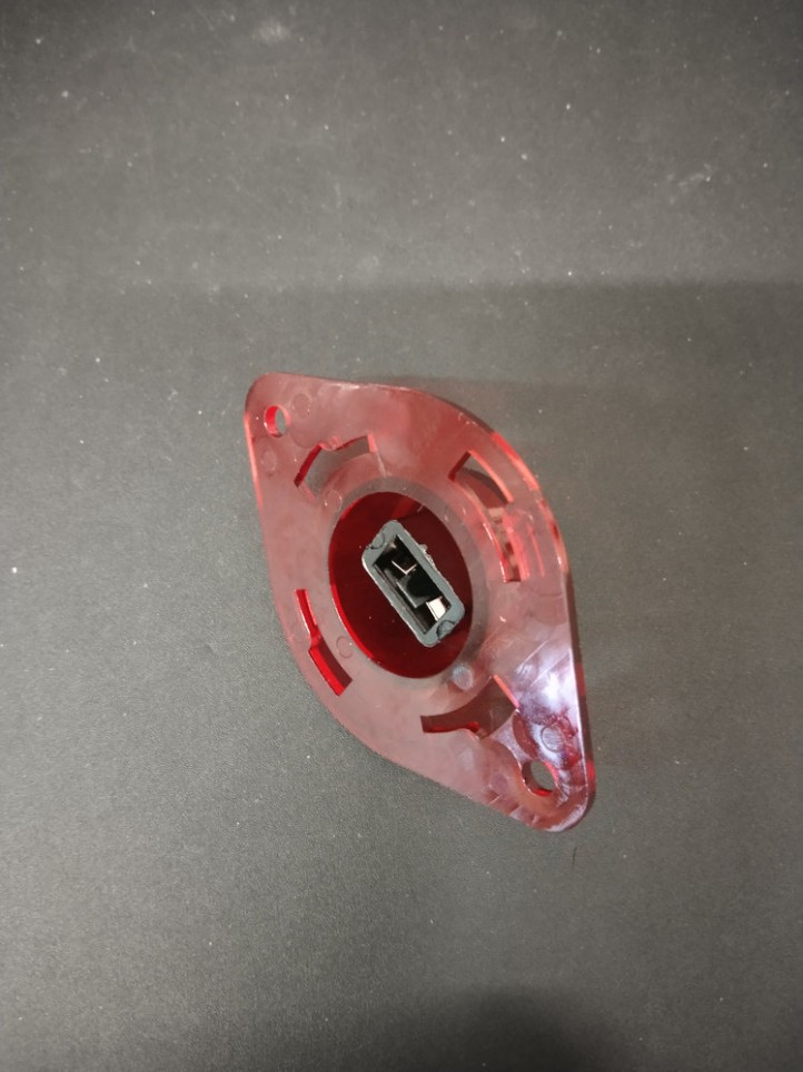Twist Lightning Dome Socket - Translucent Red