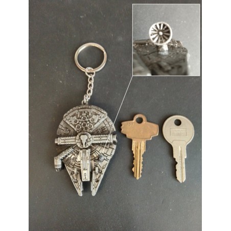 Porte Clé - Star Wars - Faucon Millenium - 3D