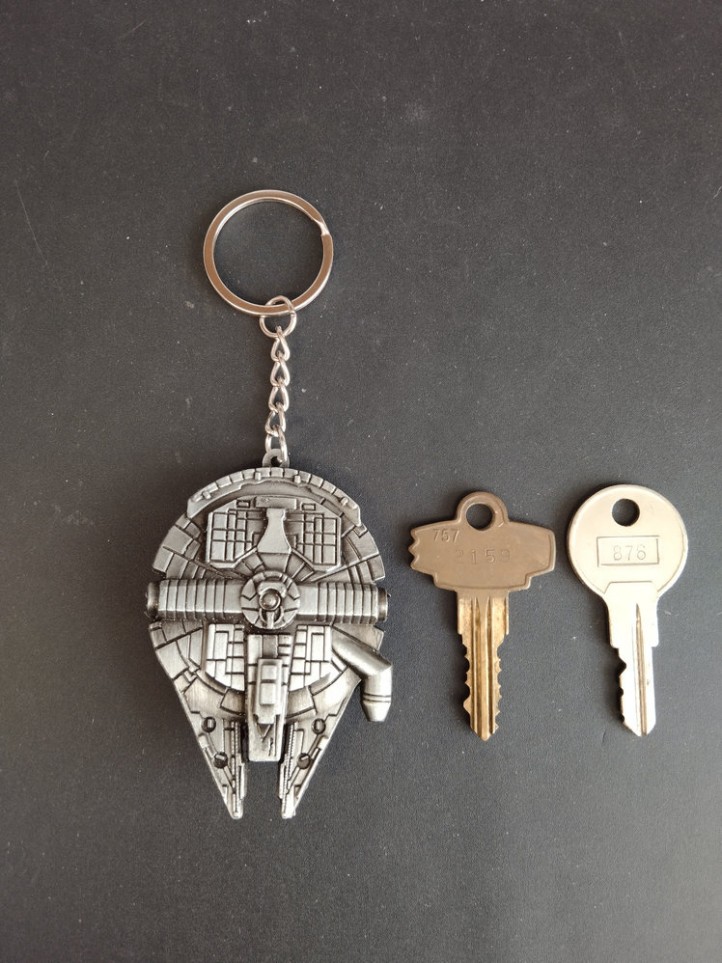 Porte Clé - Star Wars - Faucon Millenium - 3D