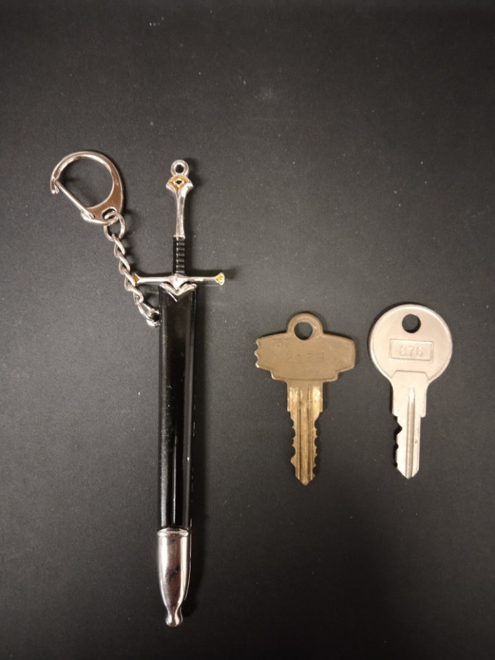 Key Holder - The Lord of the Rings  - Aragon's  Anduril Sword - 3D