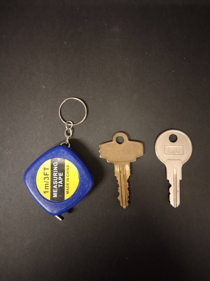 Key Holder - Measuring Tape - 1m / 3FT