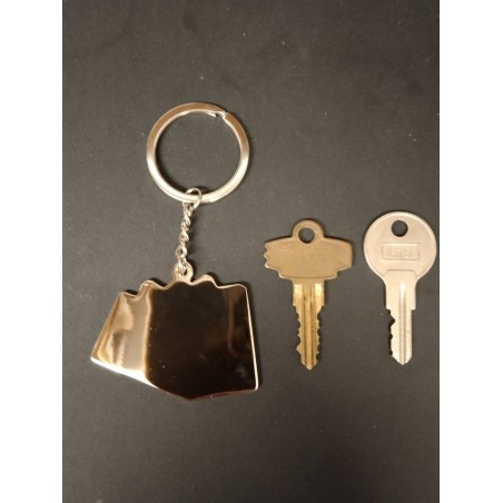 Porte Clé - Casino - Quinte Flush Royale - Noir