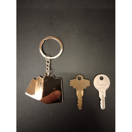 Porte Clé - Casino - Quinte Flush Royale - Rouge