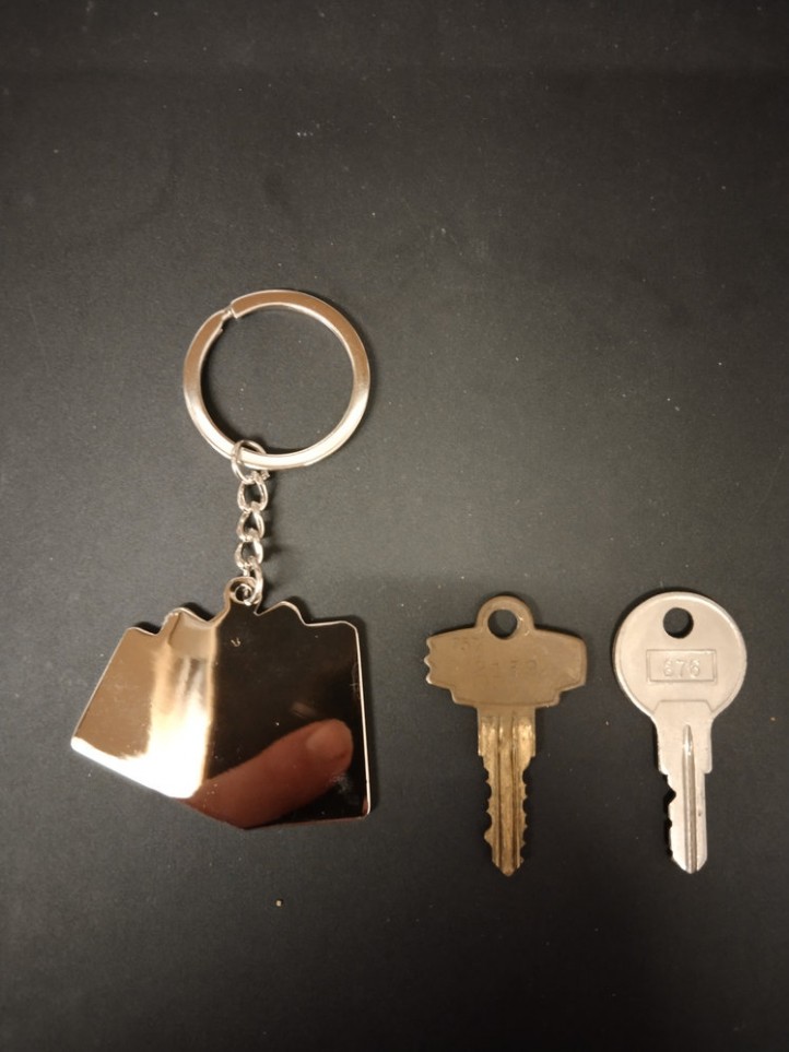 Porte Clé - Casino - Quinte Flush Royale - Rouge