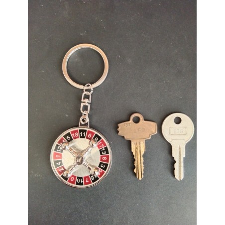 Porte Clé - Casino - Roulette Spinner