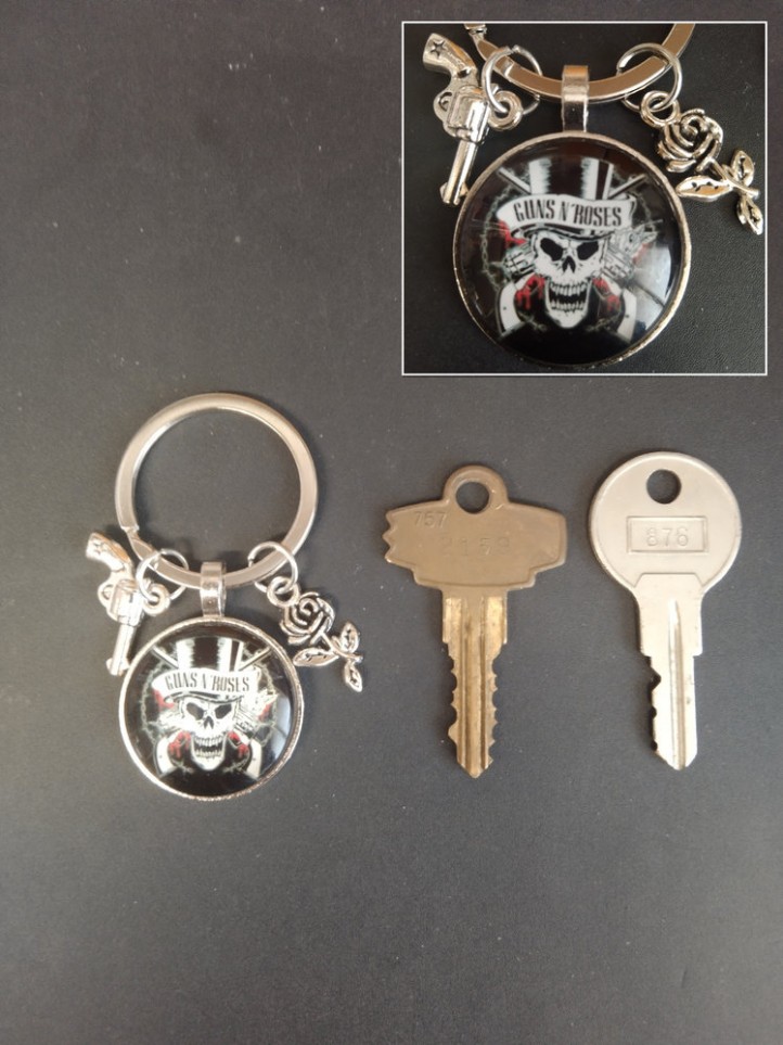 Key Holder - Guns N' Roses - Skull