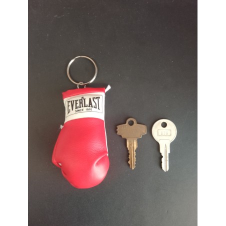 Porte Clé - Boxe - Gant Rouge - Cuir