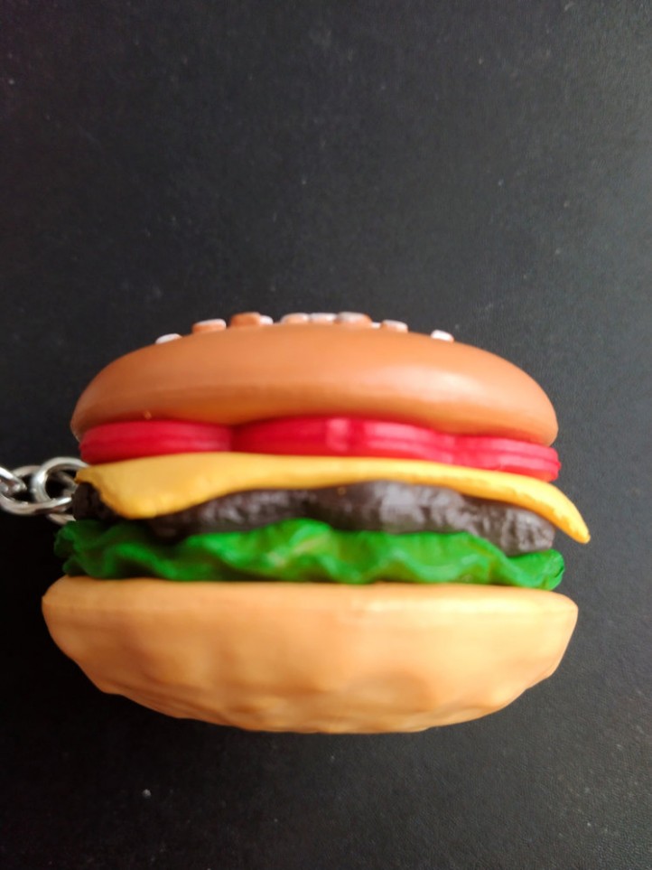 Key Holder - Pulp Fiction - Burger - 3D