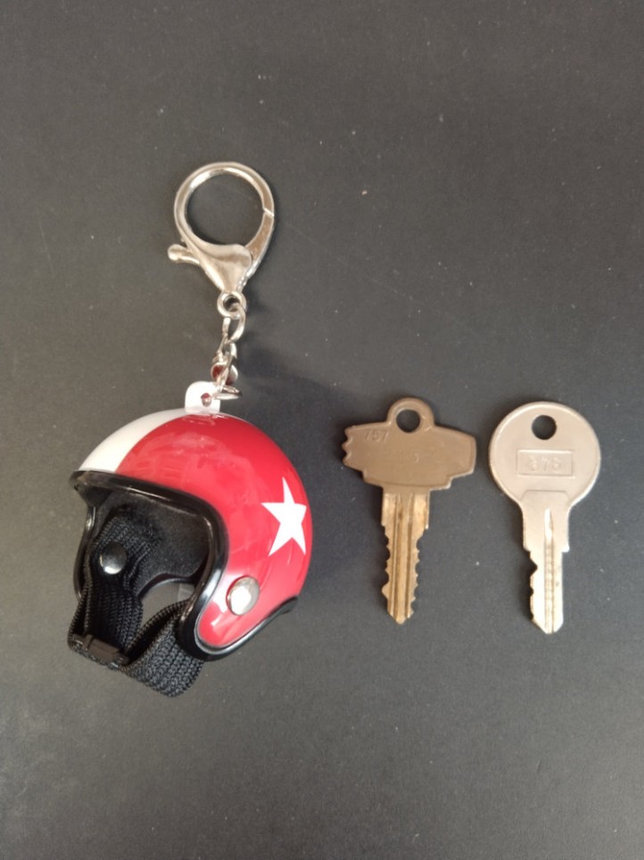 Key Holder - Motorbike - Helmet - 3D