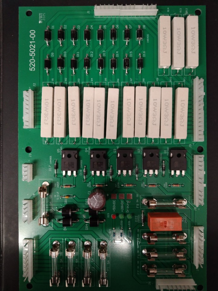 DATA EAST / SEGA - Carte PPB Board - 520-5021-00