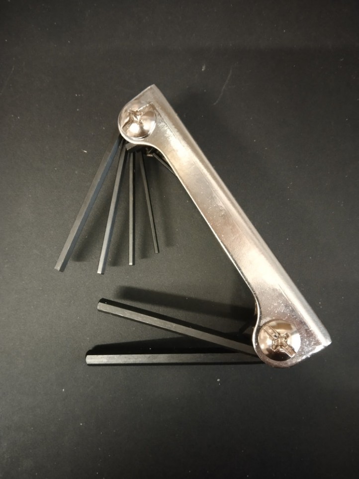 Hex Wrench Set - Chrome Vanadium - 7 Pieces